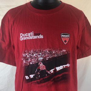 Ducati Corse 2009 Grandstands Red Men's T-shirt